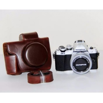 Faux Kulit Paten Kulit Kualitas Tinggi Tas Kamera dan