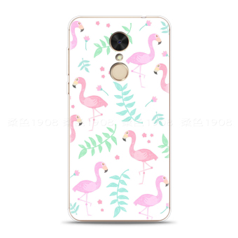 Gambar Flamingo 360n5 n4 sen departemen bantuan tanaman telepon shell soft cover