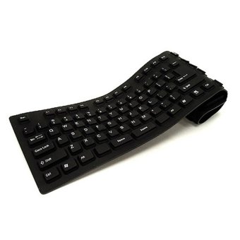 Gambar Flexible Keyboard Mini Keyboard USB   Hitam
