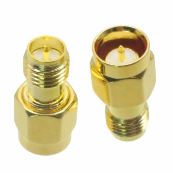 Gambar Fliegend 1pce RP SMA female plug to Quick SMA male no screw Test RFadapter connector