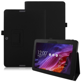 Gambar Flip Floding Stand PU Leather Case Cover For 10.1Asus TransformerPad TF103C Black   intl