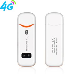 Gambar FLORA Portable 4G LTE Internet Wireless USB Modem USB Dongle B1 B3Brand (white orange)   intl