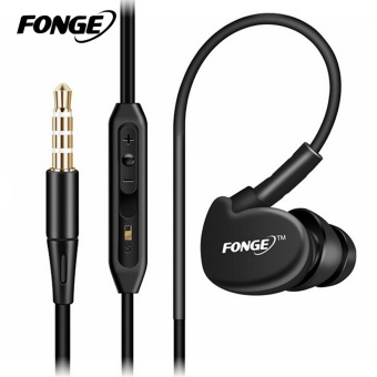 Gambar Fonge Sport Headphones Earphones With Mic Running Stereo Bass MusicHeadset For All Mobile Phone   intl