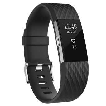 Gambar For Fitbit Charge 2 Bands, Adjustable Replacement Silicone SportStrap Bands for Fitbit Charge 2 Smartwatch Fitness Wristband   intl