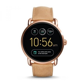 Gambar Fossil Q Wander Gen 2 Touchscreen Tan Leather Smartwatch   intl