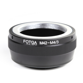 Gambar FOTGA M42 m4 M42 gilirannya tubuh adapter lensa lensa