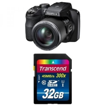 Fujifilm FinePix S9400W 16 MP Digital Camera with 3.0-Inch LCD (Black) w/ Memory Card - intl  