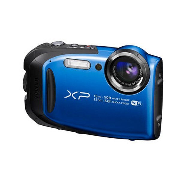 Fujifilm FinePix XP80 16 Megapixel 5x Optical Zoom Waterproof Digital Camera (Blue) - intl  