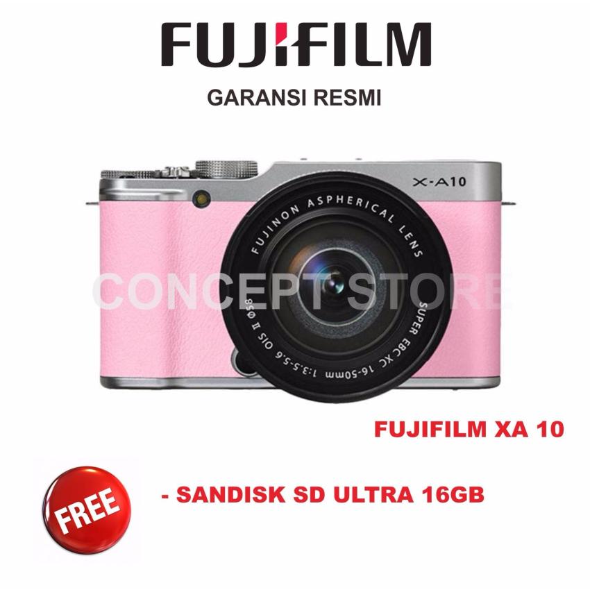 image:                  FUJIFILM  X-A10 KIT 16-50MM F3.5-5.6 OIS II MIRRORLESS PINK / XA10                              