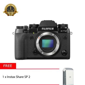 FUJIFILM X-T2 Body Only + Instax Share SP-2 (Silver)  