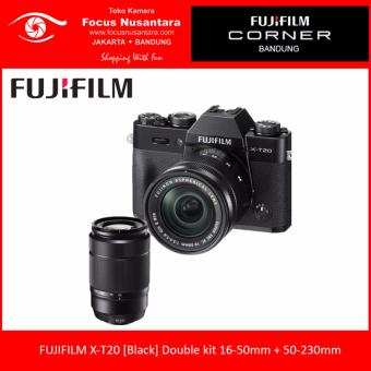 FUJIFILM X-T20 [Black] Double kit 16-50mm + 50-230mm Bundling Instax Share SP2  