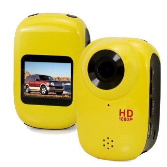 Full HD 1080P Waterproof Action Sports Camera (Yellow) - intl  