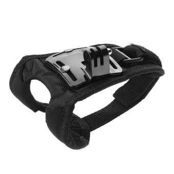 Gambar Glove style Band Mount Palm Strap Accessories for Gopro 2 3 3+4Camera (Black)(OVERSEAS)   intl