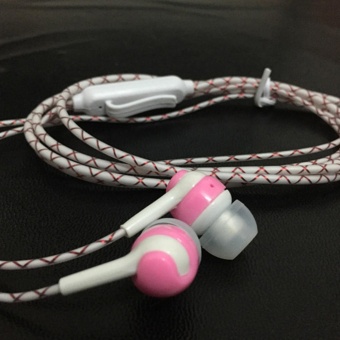 Gambar Glow In The Dark Earphones Luminous Headphones Night Light GlowingHeadset Pink   intl