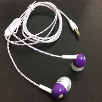 Gambar Glow In The Dark Earphones Luminous Headphones Night Light GlowingHeadset Purple   intl