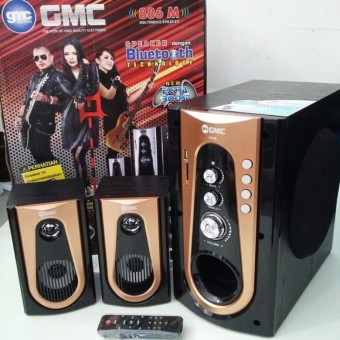 Gambar GMC   Speaker Multimedia   886 M   Bronze