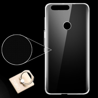 Gambar GNMN 8 Lite PRA AL00X Transparan Lengan Silikon Pelindung Handphone Set