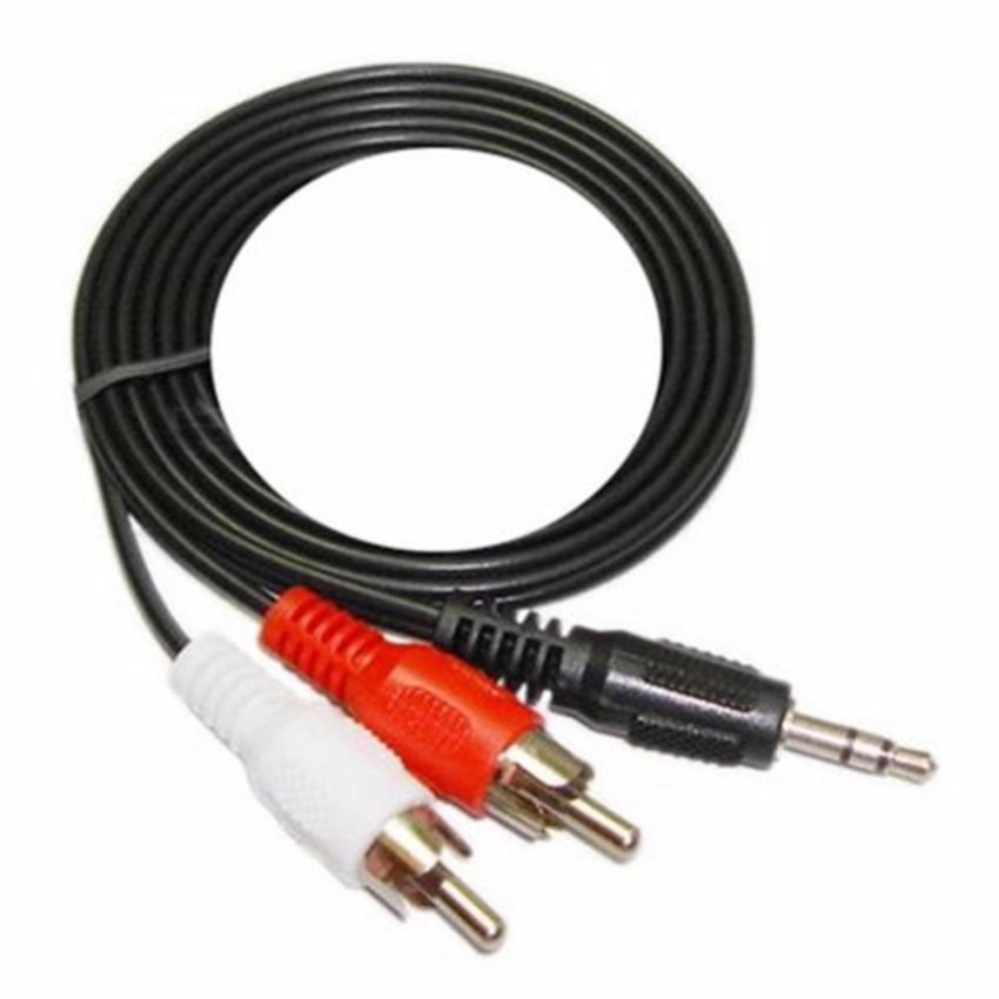 MURAH Gogo Grosir Kabel Audio 3.5 3.5mm Male to RCA Aux Cable 1.5m -
CBL-AV35M2RCAM-150 ( Tebal )