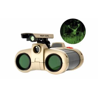 Gambar GoScope Teropong   Night Scope 4 x 30mm Binoculars with Pop UpLight