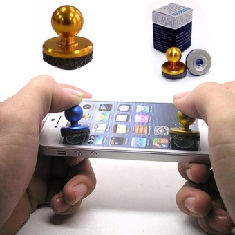 Gambar Great Premium Joystick Joypad Arcade Game Stick Aluminum Alloy Mobile Phone Gaming Joystick For iPad For Android Touch Tablets   Gold