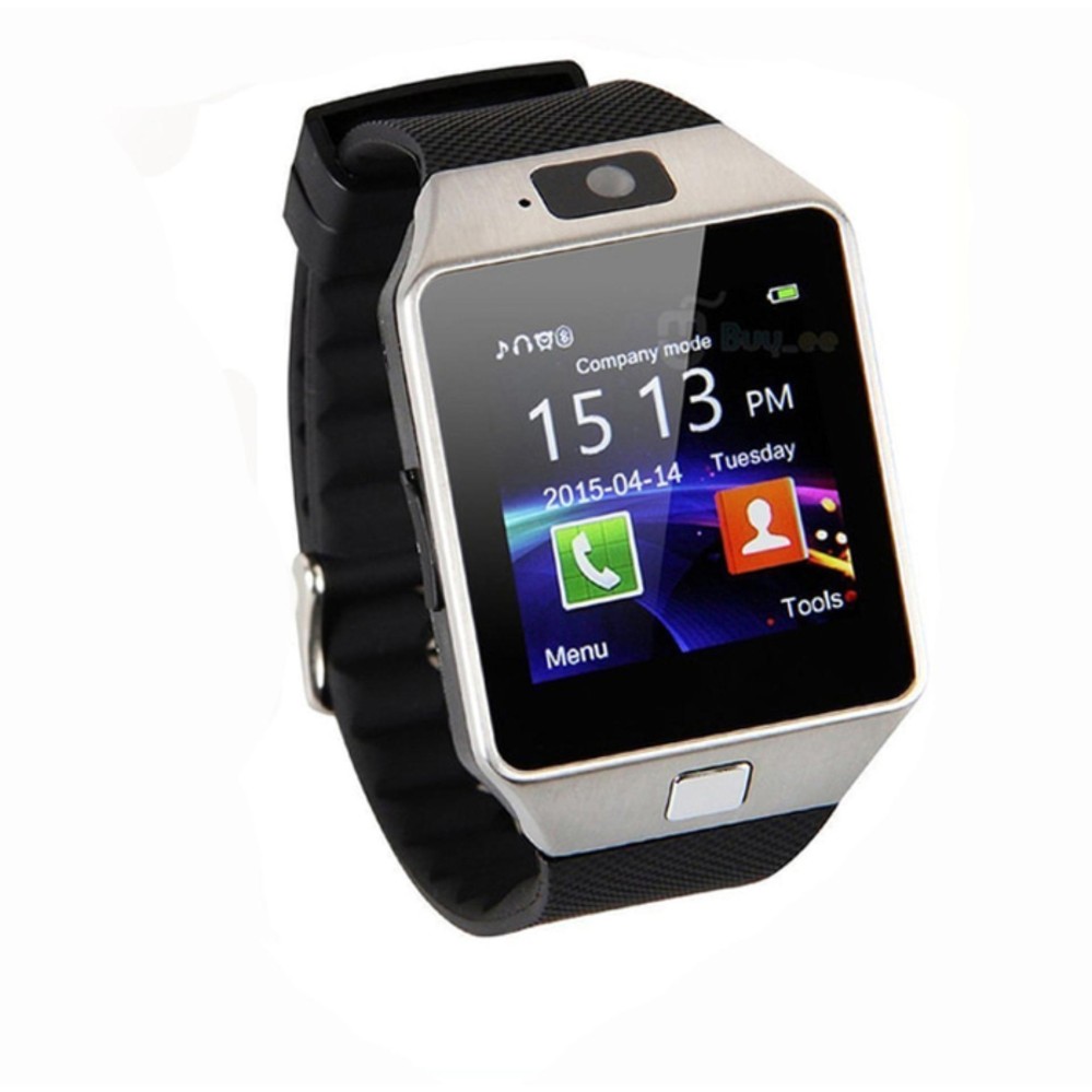Great Smartwatch DZ09 Bluetooth with SIM Card and Micro SD slot for Android Smartphone - Hitam