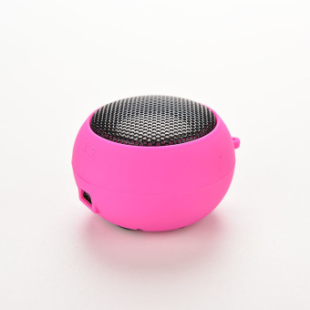 Gambar Hamburger Speaker Amplifier Mini Portable Rose