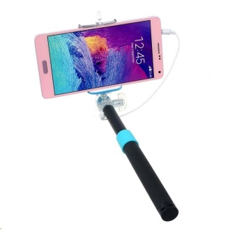 Gambar Handheld Extendable Self portrait Tripod Monopod Stick For CellPhone BU   intl