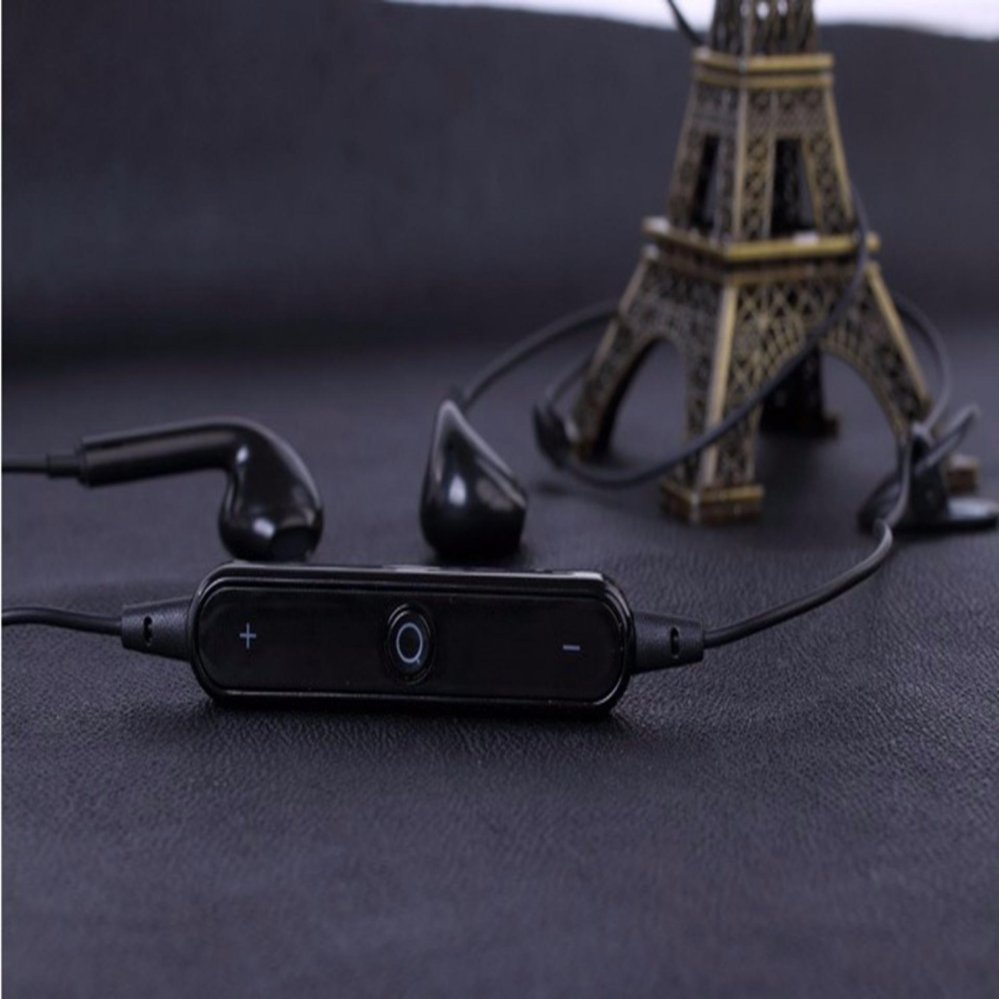 Hanyu S6 Neck Hanging Type Bluetooth 4.1 Sports Headset StereoHeadphone Intelligent Noise Reduction .