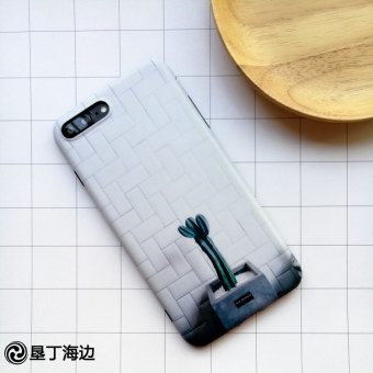 Gambar Harajuku 7 plus iphone7 sederhana kaktus matte semua termasuk soft cover shell telepon