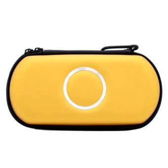 Gambar Hard Carry Case Cover Protector For Sony Psp 2000 3000 EarthyYellow