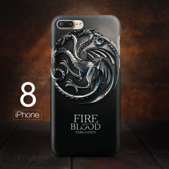 Gambar HBO hak iphone8plus matte cangkang keras ponsel shell