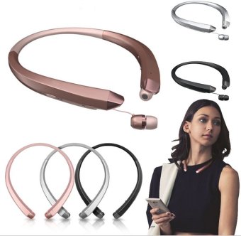 Gambar HBS 910 Wireless Bluetooth Handset Wear neck hanging sportsheadphones Business music earphones In Ear Stereo for intl