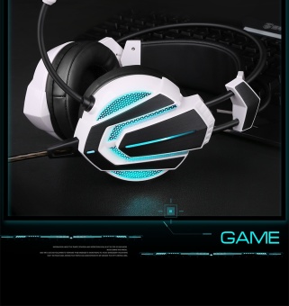 Gambar Head mounted gaming headset heavy bass headphones call Internet  intl