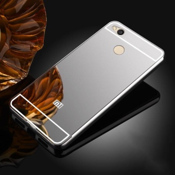 Jual High Quanlity Mirror Metal Aluminum Case + Ultra Slim Acrylic Back
Cover For Xiaomi Redmi 4X 5.0\" inch Case Luxury (Silver) intl Online
Review