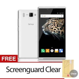 Himax Smartphone Bravo Y10 16GB - Putih + Gratis