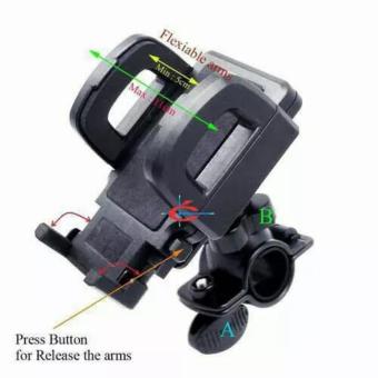 Holder HP Motor & Sepeda - Aksesoris sepeda dan motor
