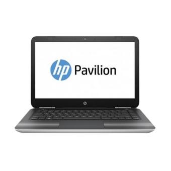 HP Pavilion 14-BF010TX Slim Notebook - Silver [I7 7500U/ 8GB/ 1TB + 128GB SSD/ GT940MX 2GB/ Win 10/ 14" FHD]  