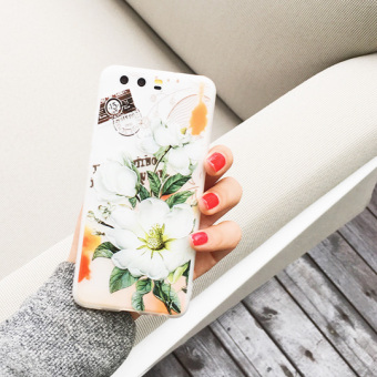 Gambar Huawei p10 p10plus kepribadian silikon merek populer dari soft shell shell ponsel