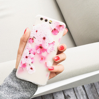 Gambar Huawei p10 p10plus kepribadian silikon merek populer dari soft shell shell ponsel