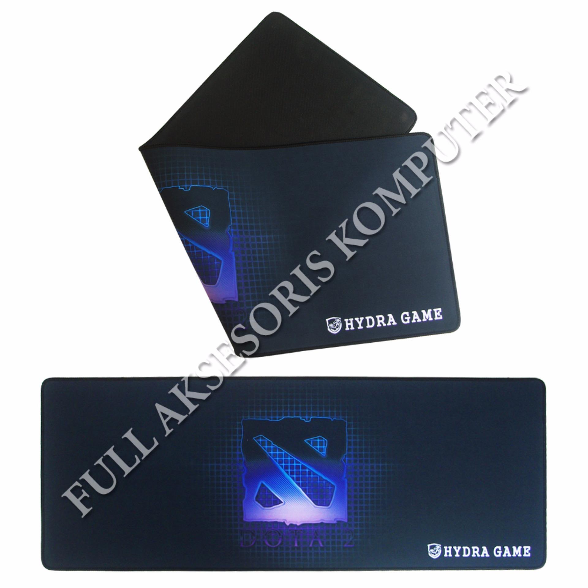 Hydra Mouse Pad Gaming DOTA Lebar 80 x 30 cm - Biru .