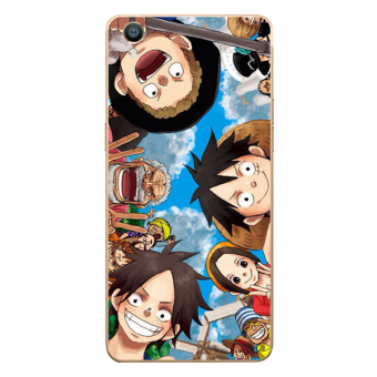 Gambar Ice oppor9 r9plus f1 klasik animasi kartun lanyard diy ponsel shell lengan silikon