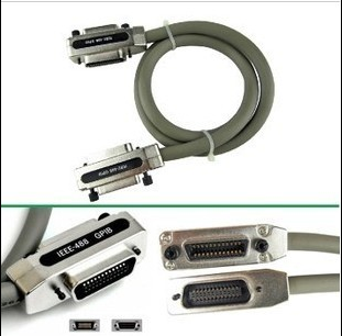 Ieee488 industri yang terhubung ke motherboard kabel gpib kabel kabel