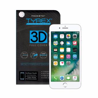 Tyrex 3D Full Cover Tempered Glass for iPhone 7 Plus - White