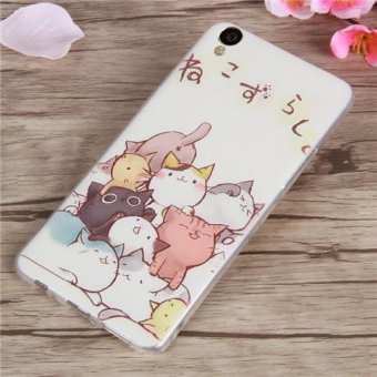 3D Relief TPU Soft Phone Case for 5.5 inch OPPO F1 Plus/OPPO R9 (