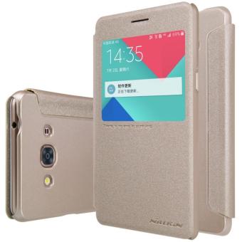 Nillkin Sparkle Leather Case Samsung Galaxy J3 Pro (J3110) - Gold