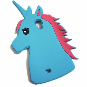 ... Fashion 3D Cute Cartoon Unicorn Soft Silicon Rubber Case Cover For Samsung Galaxy S4 intl