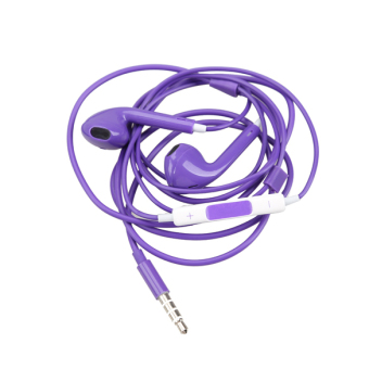 Gambar In Ear Headset + Volume Remote Mic (Purple)