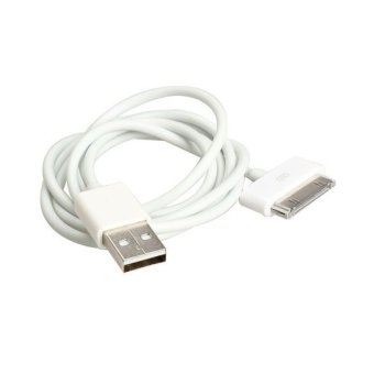 Inggris USB Charger Dinding Dengan Kabel Data Sinkronisasi Untuk IPhone 4 4S IPod IPad (putih) Juli 2019 - 4 Inggris USB Charger dinding dengan kabel data sinkronisasi untuk iPhone 4 4S iPod iPad (putih) - 4