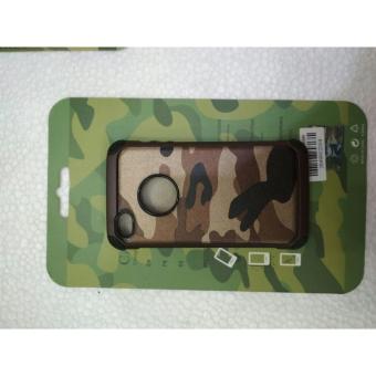 Gambar iPhone 4 4S 4G Case ARMY Camoflase Slim Armor   Brown Army