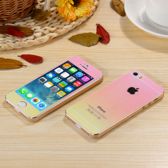 Gambar Iphone5s warna gradien gemerlapnya ledakan bukti pelindung layar pelindung layar